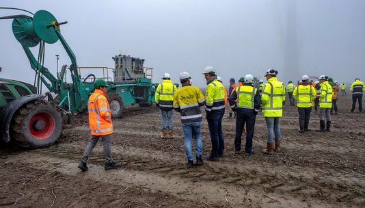 Demo grondverdringende techniek